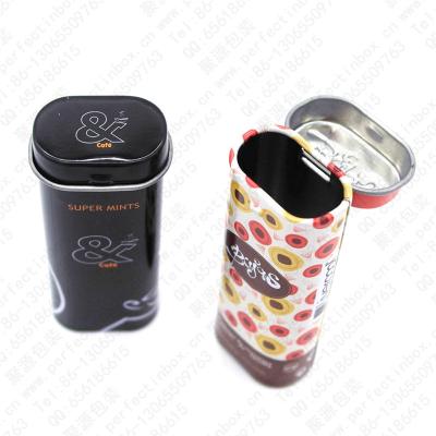 China Food Nuts Candy Food Contact Grade Small Metal Packaging Boxes for sale