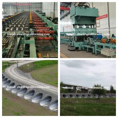 China CSP culvert tube machine |CSP culvert tube equipment |CSP culvert tube production line for sale