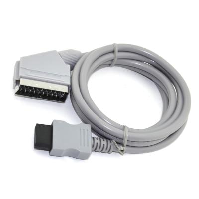 China Replace HOT Quality Best Retro Game Console SCART TV Cable For Wii NTSC Version for sale