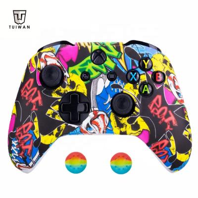 China Hot Selling Easy Removal Camouflage Silicone Case For Xbox One Controller Camo Silicone Skin Cover Replacement Anti-Slip Printing Skins for sale