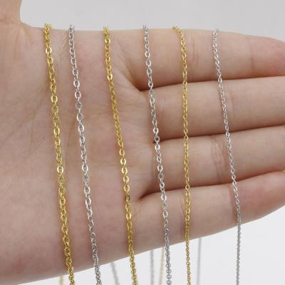 China 40CM Necklace Chain Manufacturer Stainless Steel Jewelry Gold Silver Chains Fashionable Professional Mens Necklace for sale