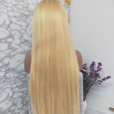 China Best Selling 613 Silky Straight Wave Full Lace Wig Hair In Stock for sale