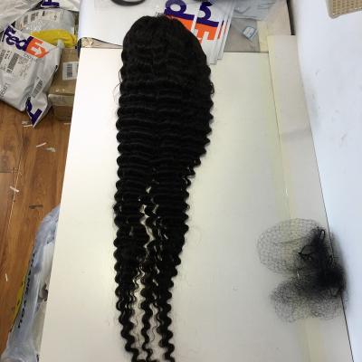 China Sale Amara DEEP WAVE best sellers good quality 12A lace wig deep wave wig 40 inch full 40 inch wigs for black women for sale