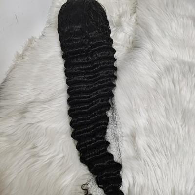 China Best Selling 13*6 Human Hair Lace Front Wigs 13*6 Lace Frontal Good Quality Deep Wave Wig 13*6 Deep Wave Wig Amara In Stock for sale