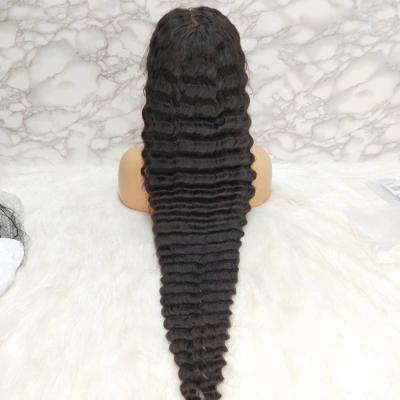 China Best Selling Deep Wave Full Lace Wig In Stock for sale