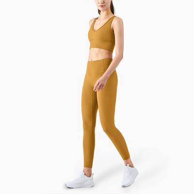 China Breathable Sports New 2021 Style Factory Supply Breathable Yoga Vest Yoga Running Underwear For Women for sale