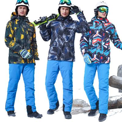 China Wholesale Custom Men's Retro Ski Suit Snow Pants Pants Anti-UV for sale