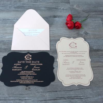 China Europe Wholesale Price Latest Design Luxury Magnetic Wedding Invitation Cards for sale