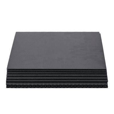 China Hot Selling PP Plastic 2023 Cavity Extruded PP Sheet / Multi Color Corrugated Plastic Board Sheets for sale