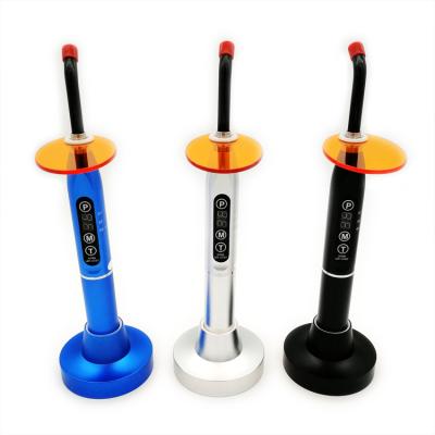 China Metal Light Power Dental Aluminum Body 1200mw/cm*cm Curing Light / LED Curing Lamp for sale