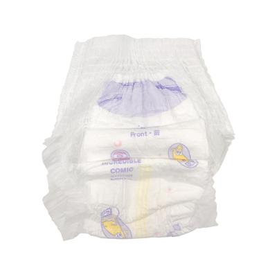 China Maxcare Printed Customized Logo Disposable Baby Sleepy Nappy Baby Diaper for sale