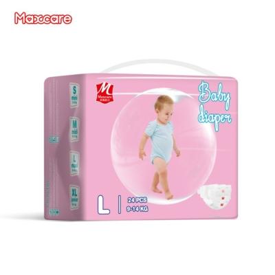 China Printed Organic Baby Pants Soft Disposable OEM ODM Woven Fabric Baby Diaper Pants OEM Non-Printed Diaper Luxury Baby Pants Organic Training Cloth for sale