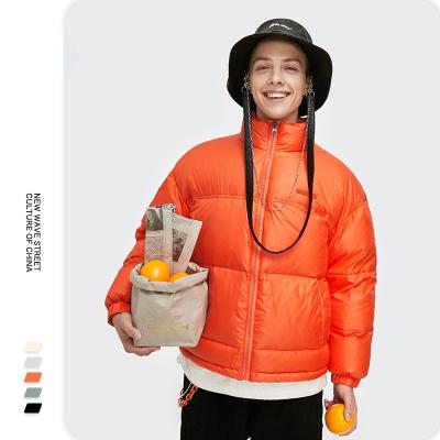 China Wholesale Reversible Ready To Ship Solid Color Down Jackets Mens Winter Thick Warm Plus Size Loose Fit Bubble Coats for sale