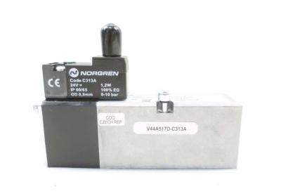 China Operation 5 2 Voltage 24Vdc ISO AC Servo Amplifier Mini Valve Solenoid Norgren V44A517D-C313A for sale