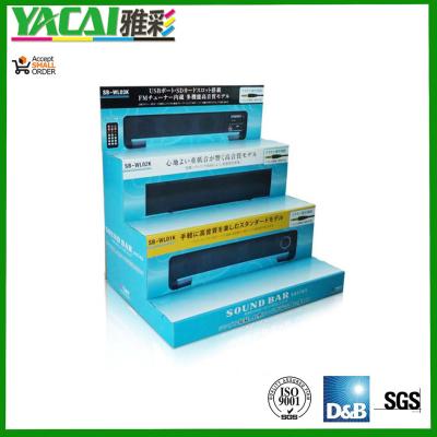 China Customzied Cardboard countertop Display with CMYK Printing for Speakers for sale