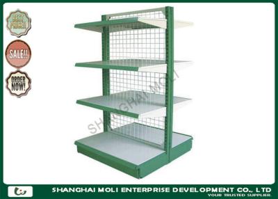 China Cold roller steel supermarket shelf display storage racks for shop , store for sale