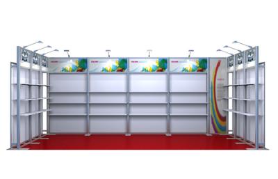 China Portable trade show display | easy set up and dismantle exhibit booths for sale