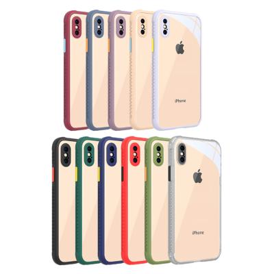 China 2020 New Anti-scratch Camera Lens Protector Phone 2 in 1 Shockproof Special Case for iPhone xr Case Cover for sale