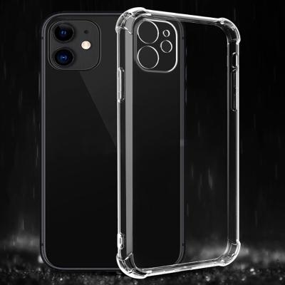 China 2020 Shockproof Anti-scratch High Transparent TPU Case For iPhone 12 Mobile Phone Back Case for sale