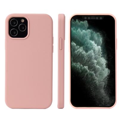 China Anti-scratch Scope Screened Original Food Safety Liquid Silicone Rubber Case Full Cover For iphone 12 pro max 2020 case for sale