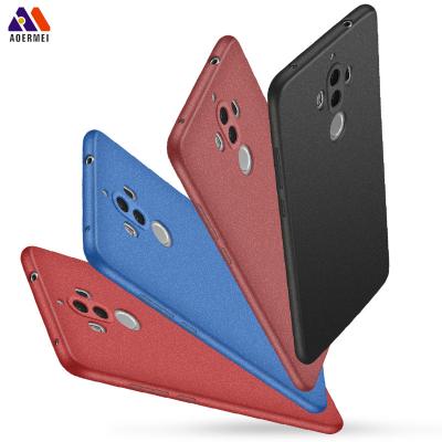 China Perfectly Fit Mobile Phone Matte Accessories Rub TPU Phone Case For Huawei Mate 9 With Protective Camera for sale