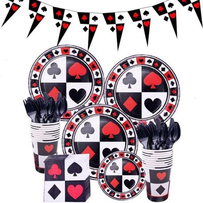 China Amazon Paper Hot Selling Playing Cards Party Costume Birthday Supplies Decoration for sale