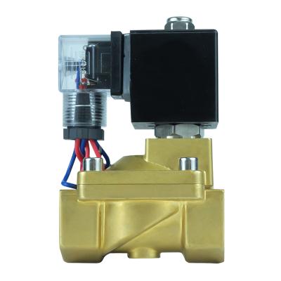 China 12v 3inch ac dc copper coil 24v 220v air steam general wire bsp mini brass pilot solenoid valve for water for sale