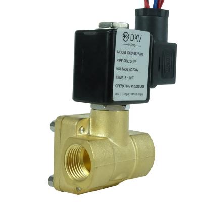 China DKV 5-80 Degrees 110V General Control Normally Open Normally Closed Solenoid Valve for sale