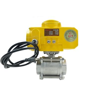 China General 110mm PVC Water Valve 12v Dc Electric Solenoid Valve Water Gas Ball Electric Water Valve for sale