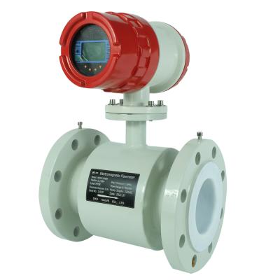 China Cheap PTFE / F46 DKV Electromagnetic Flow Meter Converter For Flow Measurement for sale