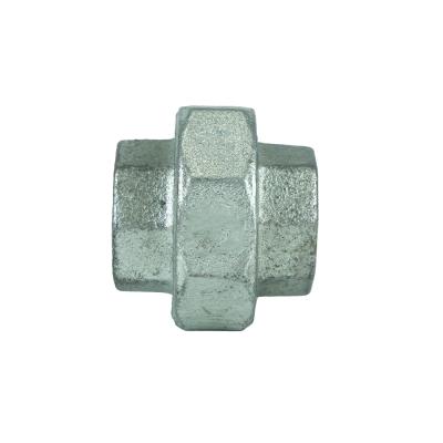 China DKV General NPT bsp threaded galvanized iron GI unions ductile steel pipe fittings for sale