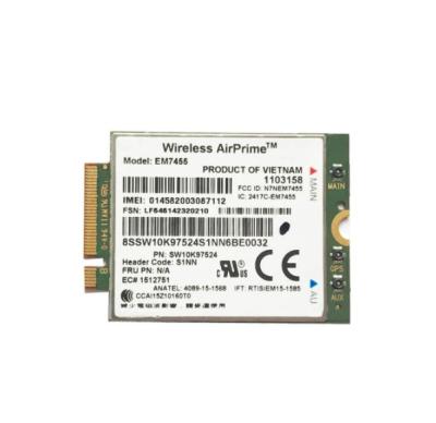 China M2M IoT EM7455 4G LTE Wireless M.2 WWAN 300Mbps Network Card for Lenovo ThinkPad X1 for sale