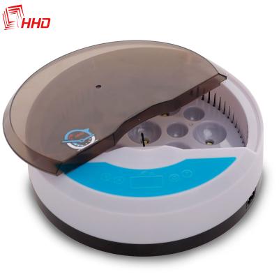 China Be Used For Scientific Research And Education New LED Light YZ9-9 HHD Combined 9 Eggs Home Use Chicken Egg Incubator Hatchery Machine for sale