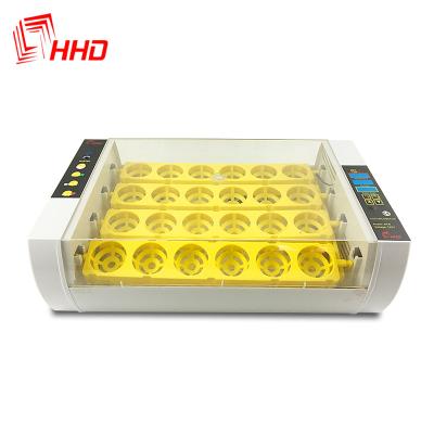 China YZ-24A New Digital 24 Egg Incubator Hatching Sets Automatic And Multifunctional Automatic Eggs In Algiers Price for sale