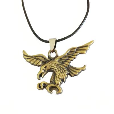 China Factory Direct Selling Eagle Chain Fashionable Bronze Pendant Jewelry Zinc Alloy Necklace for sale