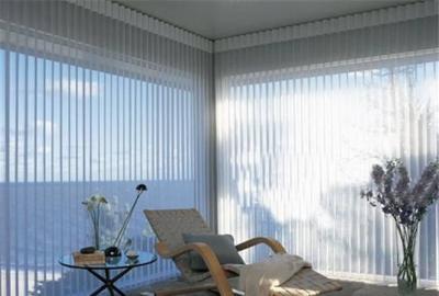 China Manual & Motorized white PVC vertical blinds and curtain voile blind for outdoor home office customized for sale