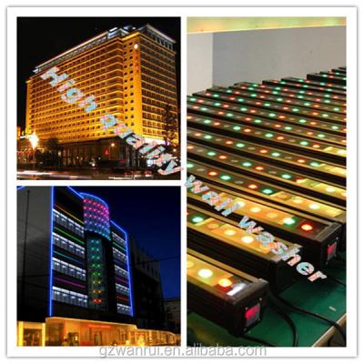 China Exterior Aluminum Alloy Building Wall Washer Led Lighting for sale