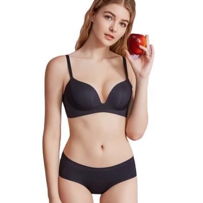 China New antibacterial women's bra placed no trace no steel ring high quality underwear and underwear for sale