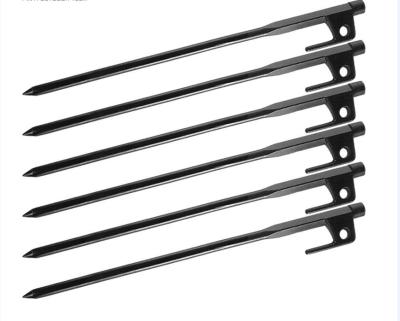 China Bsonway OEM Outdoor Camping Heavy Duty Moving Rise Camping Forged Steel Tent Stakes for sale