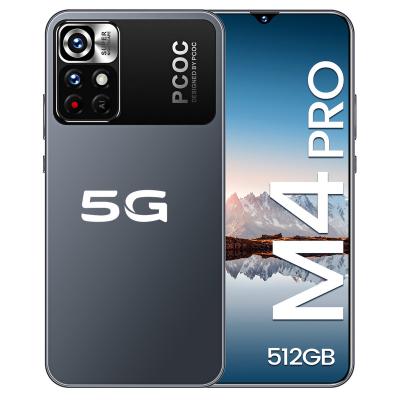 China Dual PRO 6.7 inch 16MP+32MP 12GB+512GB 5G SIM Card New Arrival M4 Large Capacity Mobile Android Smartphone Full Screen Battery for sale