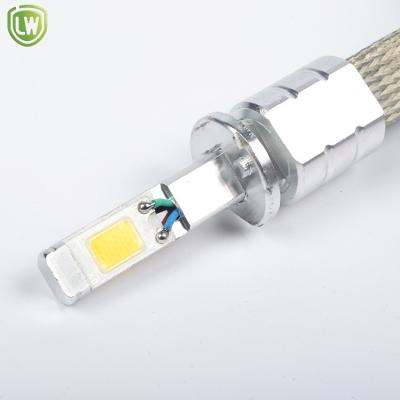 China H13 50W 6000LM IP68 H1 Aluminum Auto Led Headlight for sale