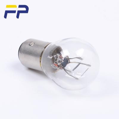 China S25 Light Bulb, 12V21W Car Stop Lamp, Copper Base+Glass Automotive Car Turn Lights Turn Bulb for sale