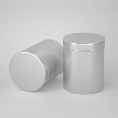 China Factory Price 750ml Metal Tin Can Aluminum Container Plant Cosmetic Jar With Flip Lid for sale