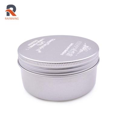 China Good quality cosmetic with factory price 200ml/6.67oz candle tin container aluminum tin can box for cosmetic or candle for sale