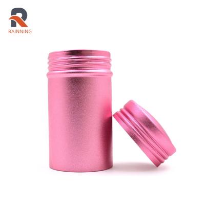 China 80ml Cosmetic Customized Color Aluminum Can, Aluminum Metal Container Jar Packaging Coffee Cans for sale