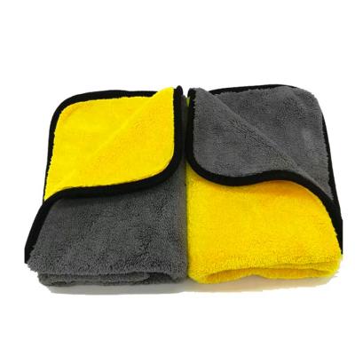 China Viable Hot Sale Car Wash Towel Microfiber Polishing Cleaning Cloth for sale