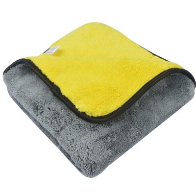 China Best Kid Safe Selling Quick Dry Reusable Coral Velvet Towel Car Wash Absorbent Towel for sale