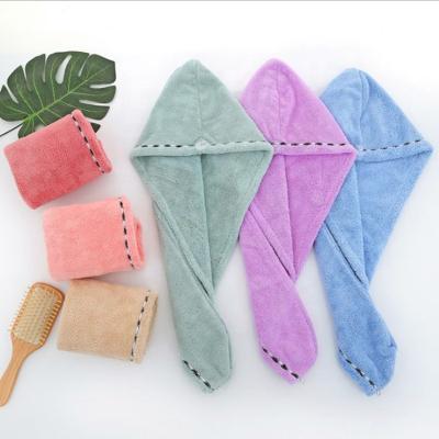 China Viable Soft Microfiber Hair Salon Towels Hair Drying Towel Microfiber Hair Towel for sale