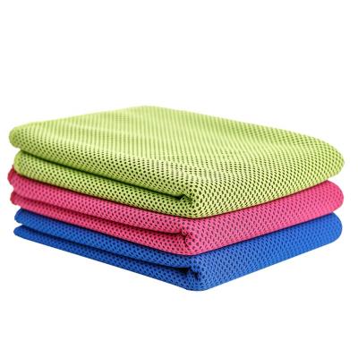 China New Ice Sport Summer Reusable Instant Cooling Outdoor Sports Yoga Fitness Heat Relief Cool Cool Towel Quick Dry Towel Children Safe for sale