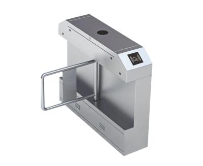 China Airfoil Type Bi Directional Turnstile Swing Automatic Barrier Gate Smooth for sale